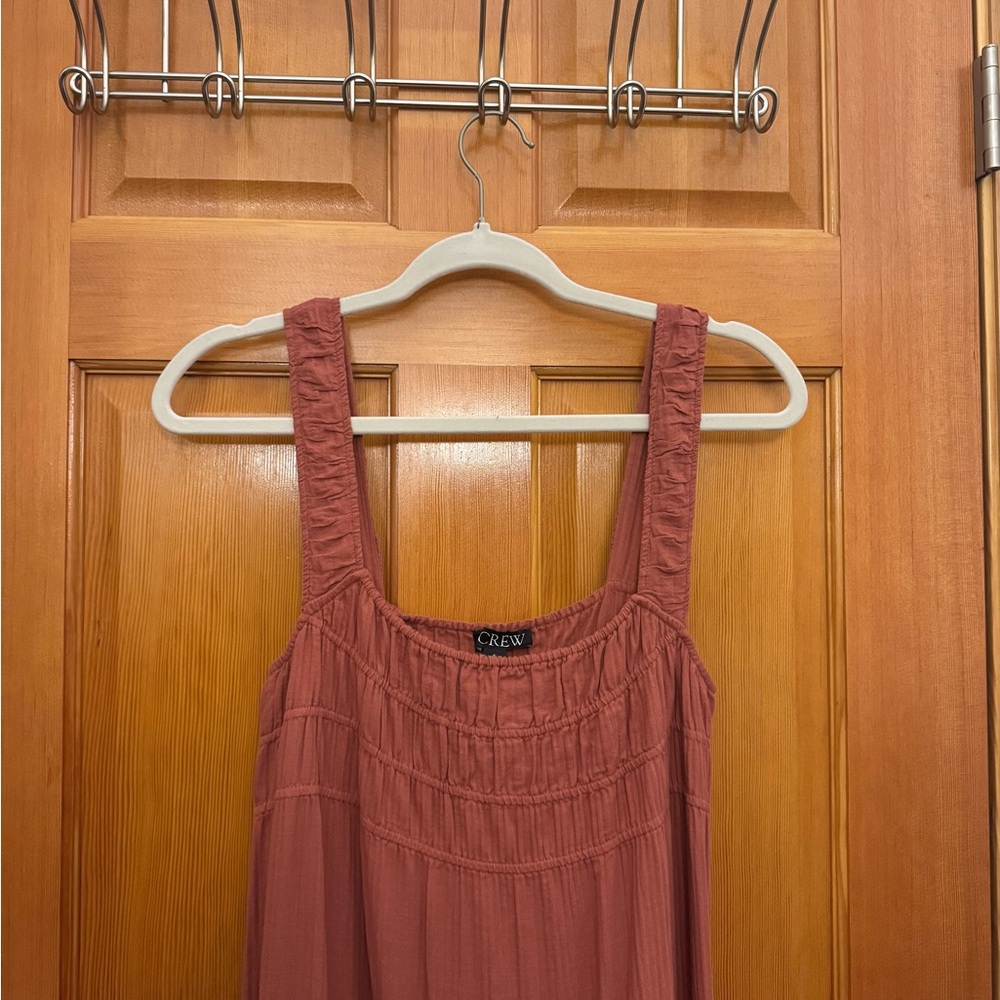 J. Crew Sleeveless Top in Warm Terracotta